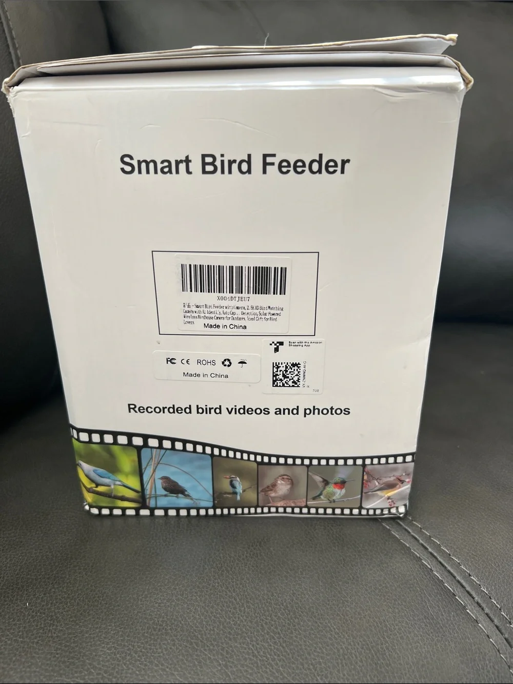 Smart Bird Feeder - White